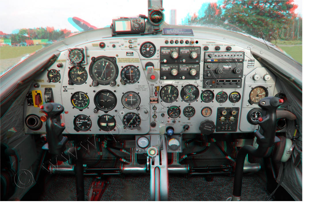 3D anagliep cockpit
